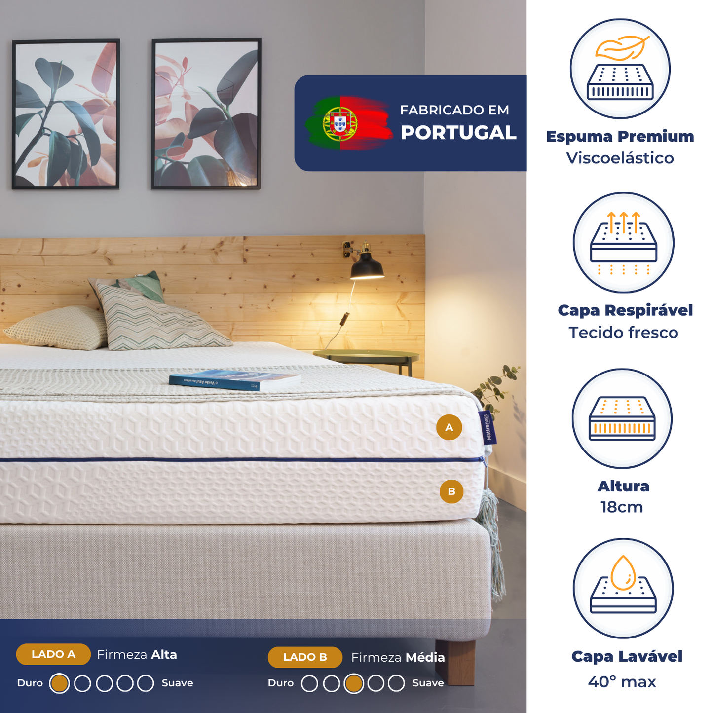 Colchão Mattreness M-Basic - Melhor Oferta Preço/Qualidade